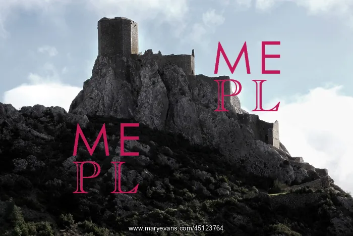 : Queribus Castle, Aude, France : Queribus Castle, Aude, France