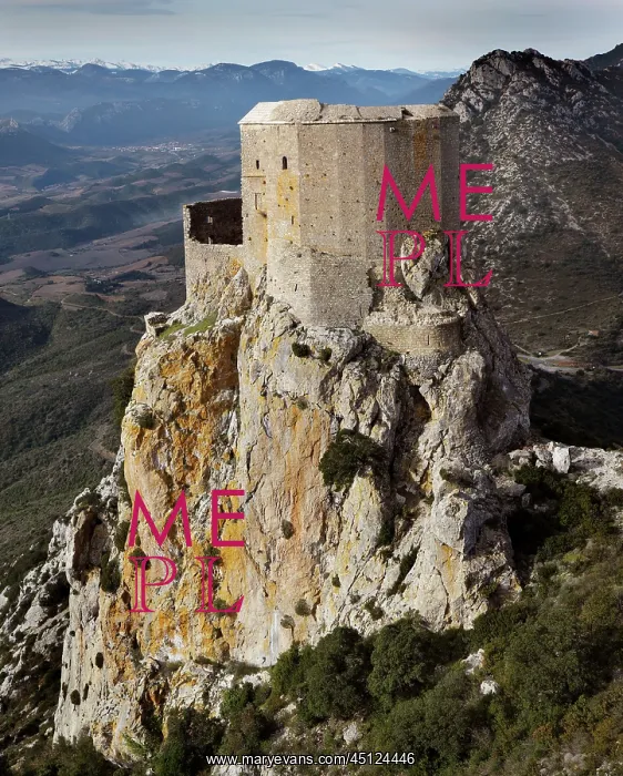 : Queribus Castle, Aude, France : Queribus Castle, Aude, France