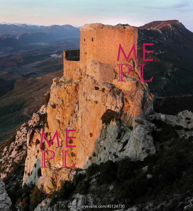 : Queribus Castle, Aude, France : Queribus Castle, Aude, France