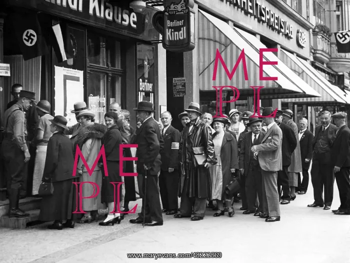 : Queue in front of a polling station in Berlin during the : Queue in front of a polling station in Berlin during the