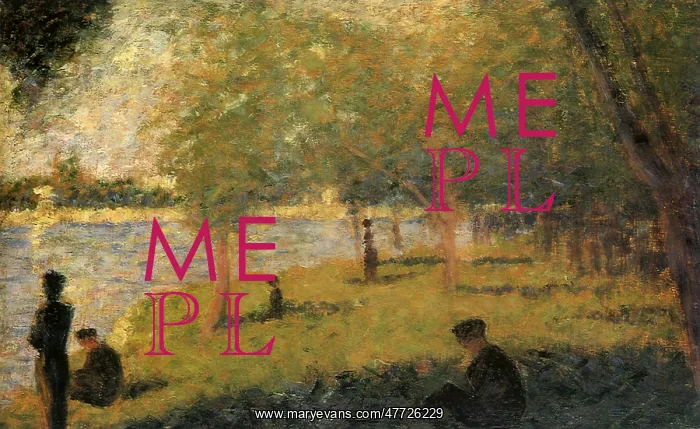 : Quiet Contemplation, by Georges Seurat : Quiet Contemplation, by Georges Seurat
