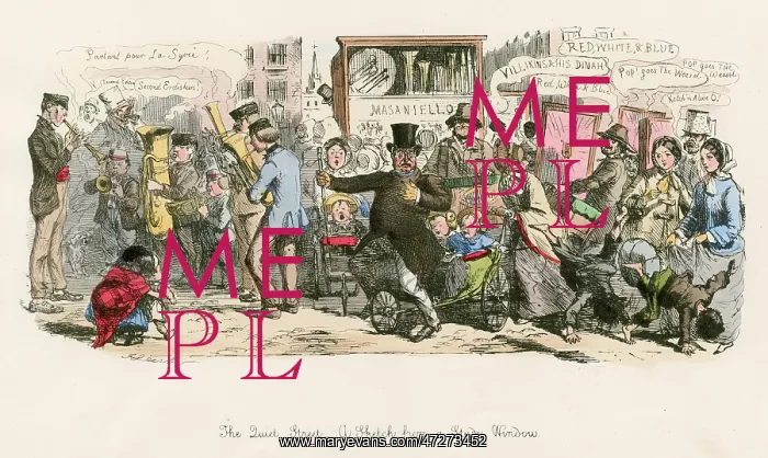 : THE QUIET STREET 1856 : THE QUIET STREET 1856