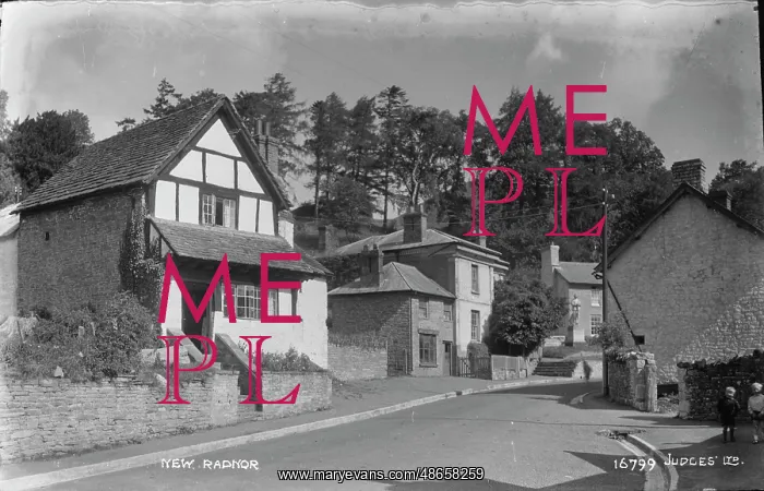 : A Quiet Street in New Radnor : A Quiet Street in New Radnor