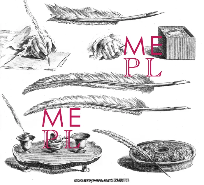 : Quill pens : Quill pens