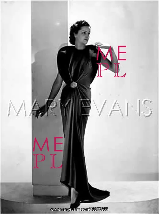: QUILTED GOWN 1930S : QUILTED GOWN 1930S