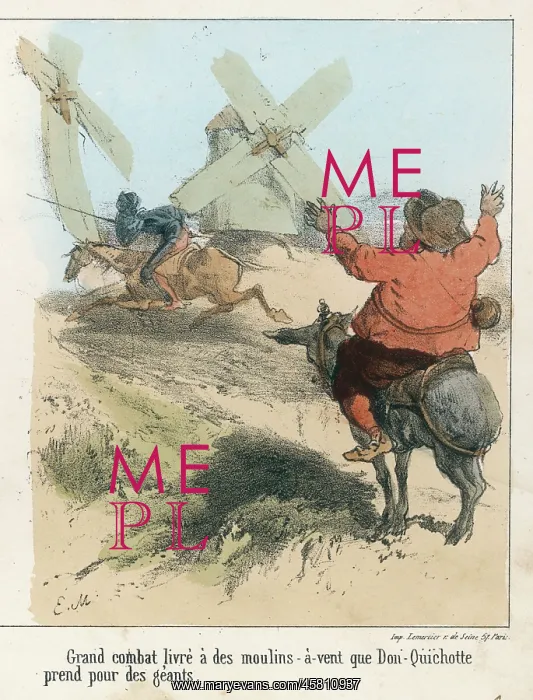 : QUIXOTE & WINDMILLS : QUIXOTE & WINDMILLS