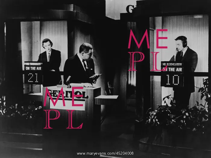 : Quiz show 21 host Jack Barry addresses ? : Quiz show 21 host Jack Barry addresses ?