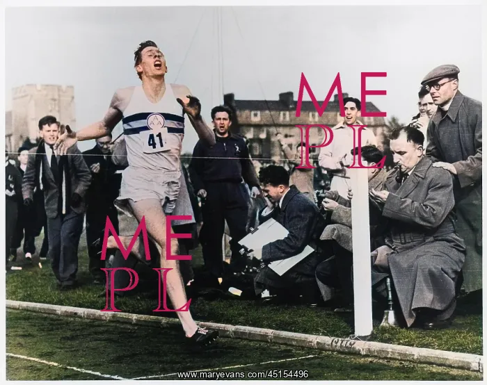 : R. BANNISTER RUNS MILE : R. BANNISTER RUNS MILE