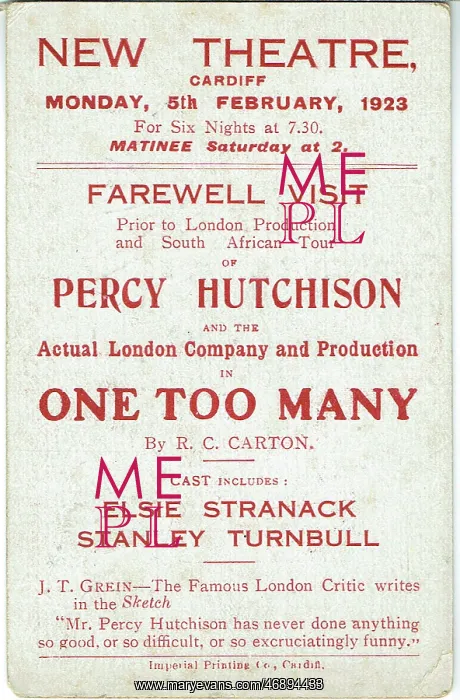 : One Too Many by R C Carton : One Too Many by R C Carton