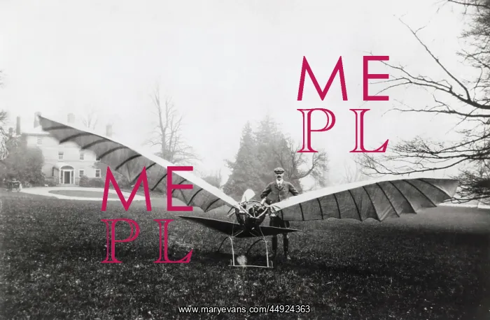 : R M Bolston's Large Model Ornithopter in 1907 : R M Bolston's Large Model Ornithopter in 1907