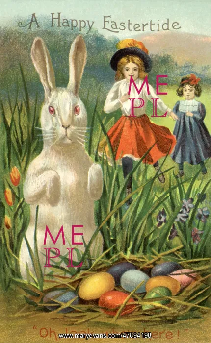  : Rabbit and Easter Eggs