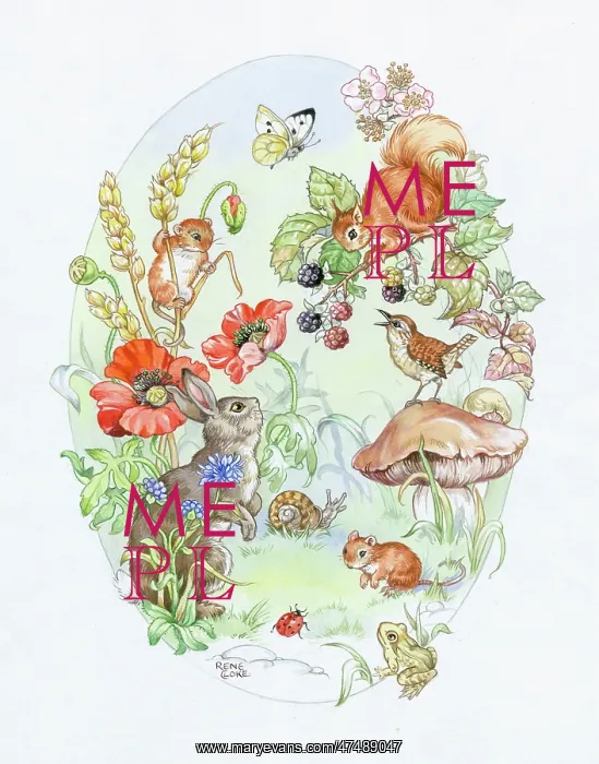  : Rabbit, harvest mouse, squirrel, etc