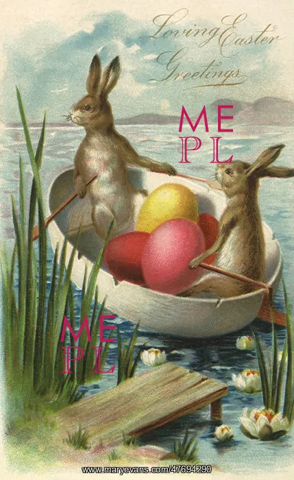  : Rabbits row an Eggshell Boat