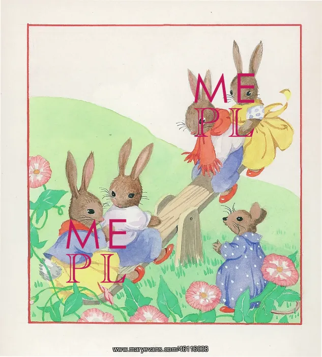  : Rabbits on seesaw