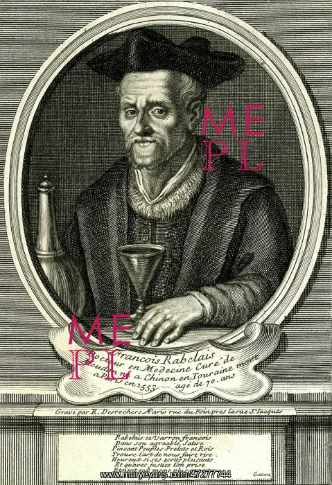  : RABELAIS WITH GLASS