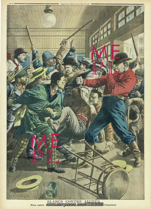 : RACE RIOTS / SAN FRANCISCO : RACE RIOTS / SAN FRANCISCO
