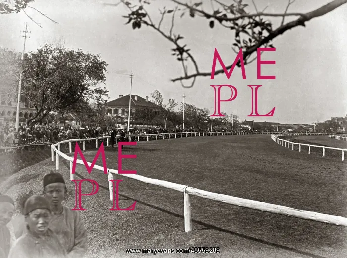  : The racecourse, Shanghai, China, circa 1880s