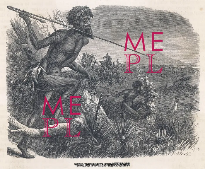  : RACIAL / ABORIGINE C1860
