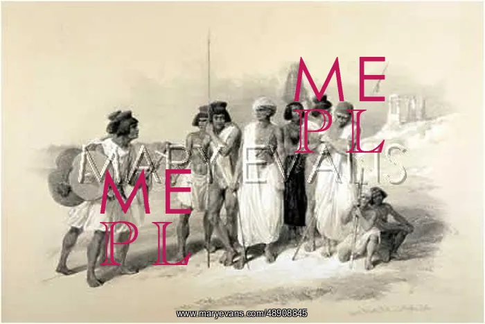  : RACIAL / AFRICA / EGYPT 1848