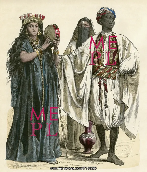  : RACIAL / AFRICA / EGYPT 19C