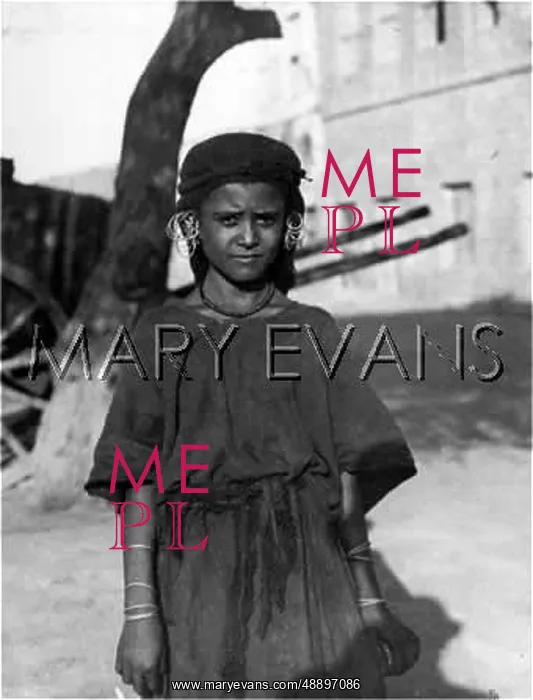  : RACIAL / ARABS / GIRL C1925