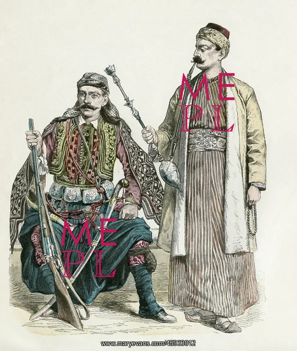  : RACIAL / ARABS / LEBANON 19C