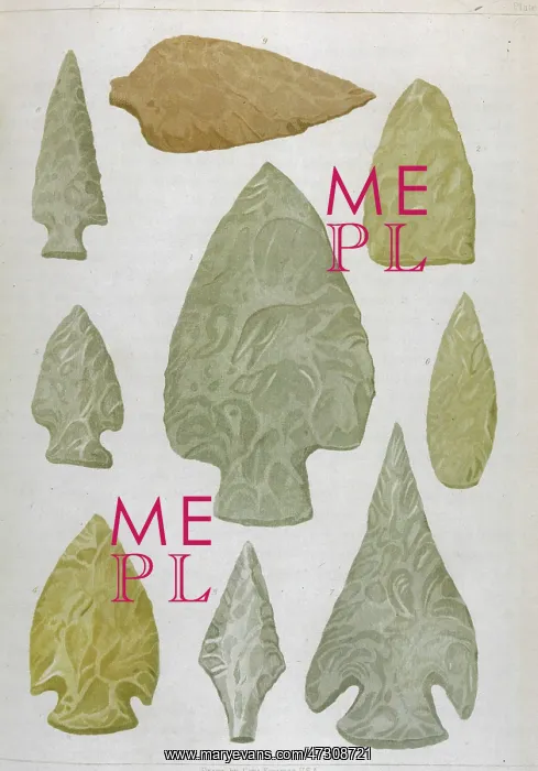  : RACIAL / ARROW HEADS 1853
