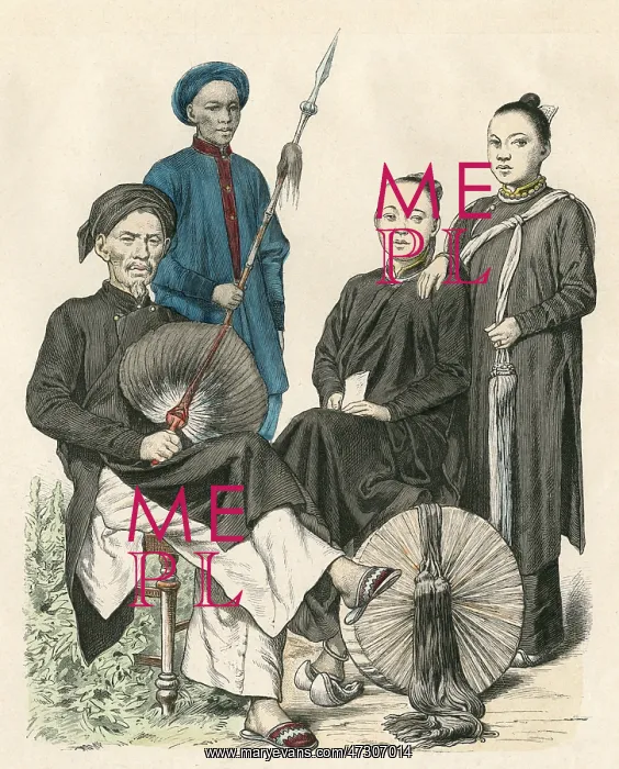 : RACIAL / ASIA / VIETNAM 19C : RACIAL / ASIA / VIETNAM 19C