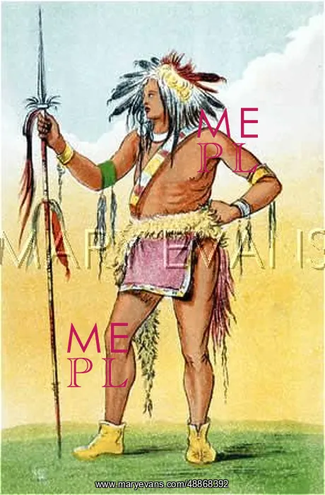  : RACIAL / CHIPPEWA WARRIOR