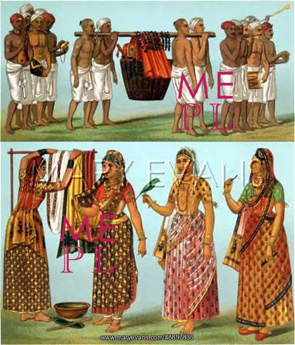 : RACIAL / INDIA / BURIAL 19C : RACIAL / INDIA / BURIAL 19C