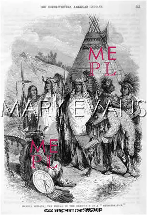  : RACIAL / MANDAN C1860