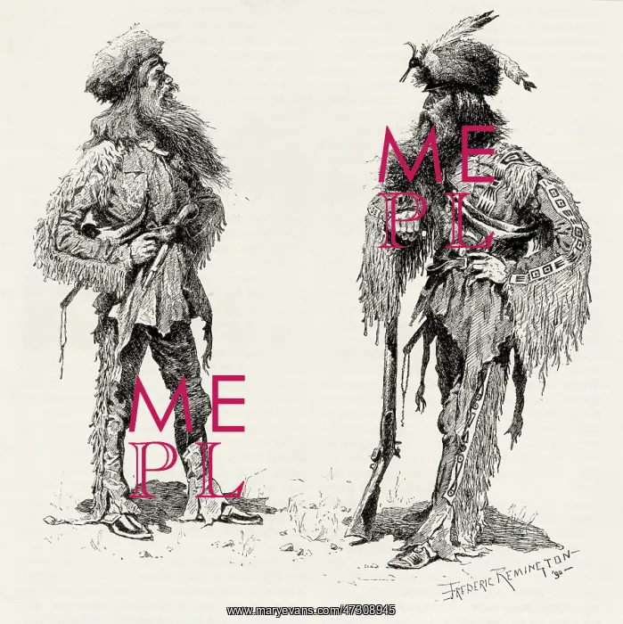 : RACIAL / MOUNTAIN MEN 1890 : RACIAL / MOUNTAIN MEN 1890