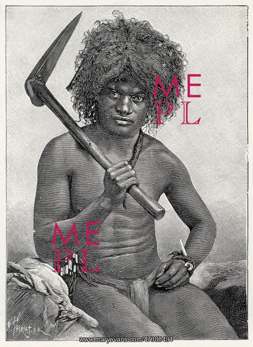  : RACIAL / NEW CALEDONIA 19C