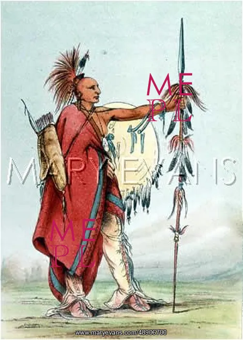  : RACIAL / OSAGE WARRIOR