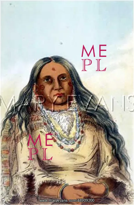  : RACIAL / PAWNEE SQUAW 1830