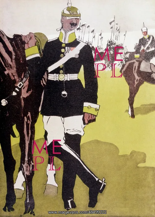  : RACIAL / PRUSSIAN OFFICER