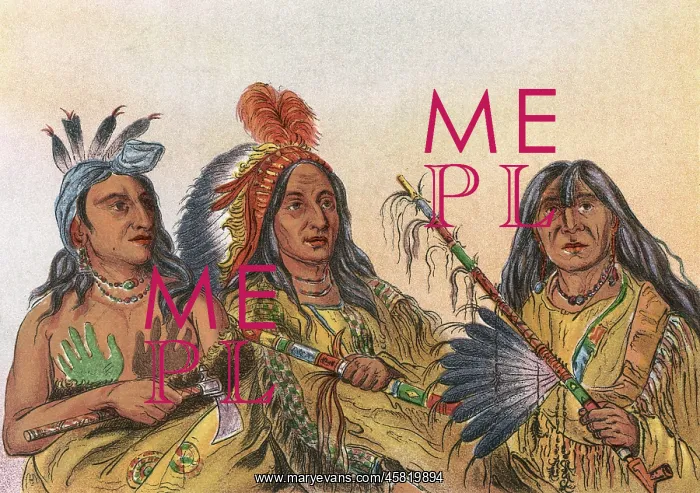 : RACIAL / SIOUX MEN C1830