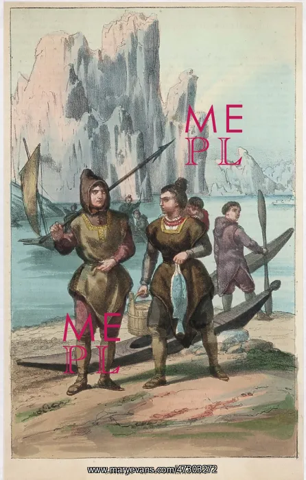  : Racial Types - Greenland - circa 1850