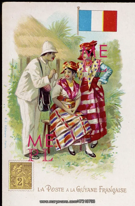: Racial Types - Guyana - Postman : Racial Types - Guyana - Postman