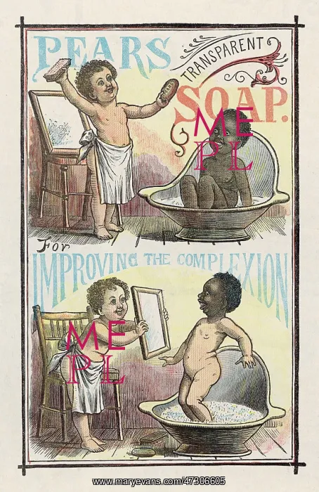 : RACIST PEAR'S ADVERT : RACIST PEAR'S ADVERT