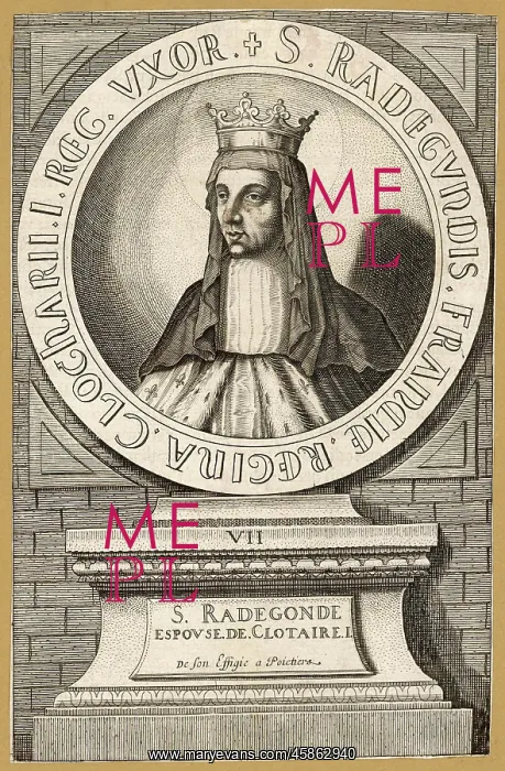  : RADEGONDE, Q OF CLOTAIRE