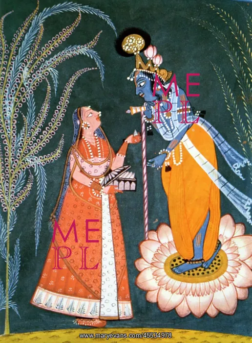  : Radha Visiting Krishna at Night