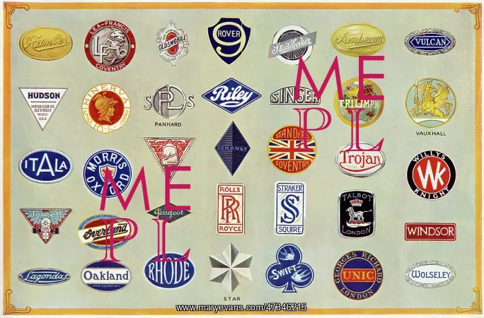 : RADIATOR BADGES 1926 : RADIATOR BADGES 1926
