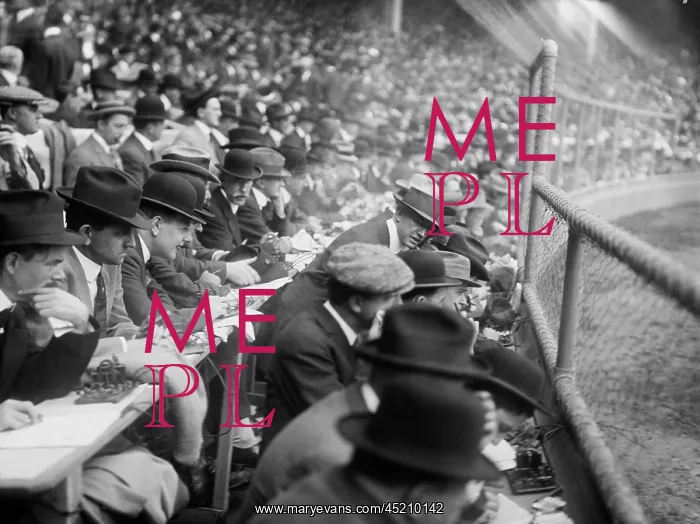 : Before radio, baseball games were reported ? : Before radio, baseball games were reported ?