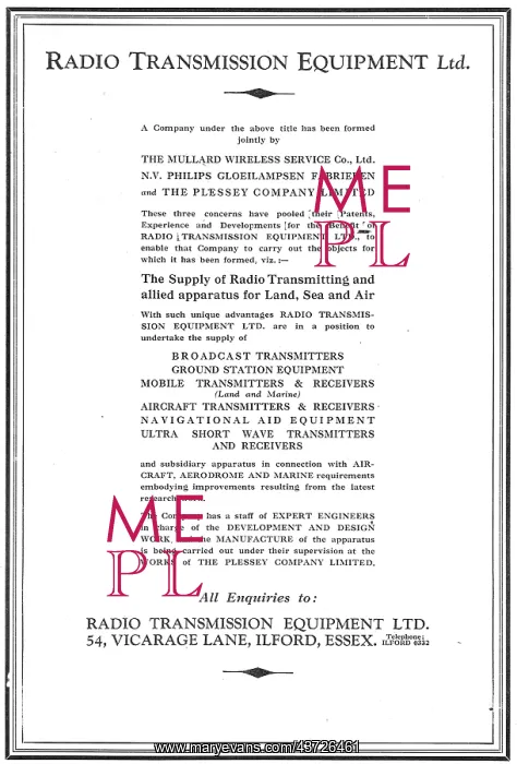 : Radio Transmission Equipment - RTE : Radio Transmission Equipment - RTE