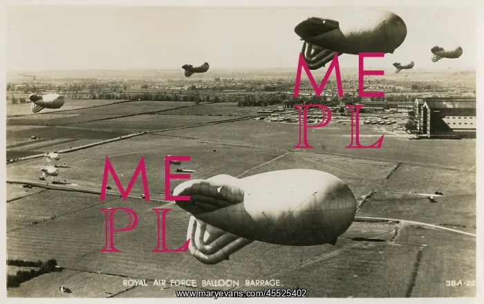 : RAF Balloon Barrage at Cardington : RAF Balloon Barrage at Cardington