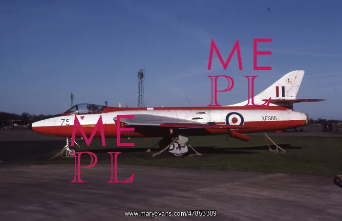 : RAF Hunter F.6 - RAF Coltishall : RAF Hunter F.6 - RAF Coltishall
