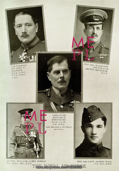 : RAF leaders during the reign of King George V : RAF leaders during the reign of King George V