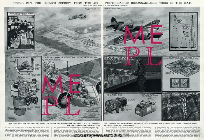 : RAF photographic reconnaissance work by G. H. Davis : RAF photographic reconnaissance work by G. H. Davis