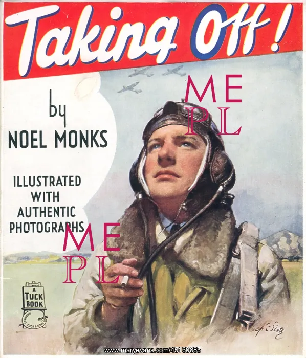 : R.A.F. Pilot Smoking : R.A.F. Pilot Smoking